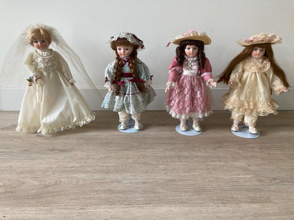 The Heritage Mint Collection 4x, Verzamelen, Poppen, Ophalen of Verzenden, Gebruikt, Fashion Doll