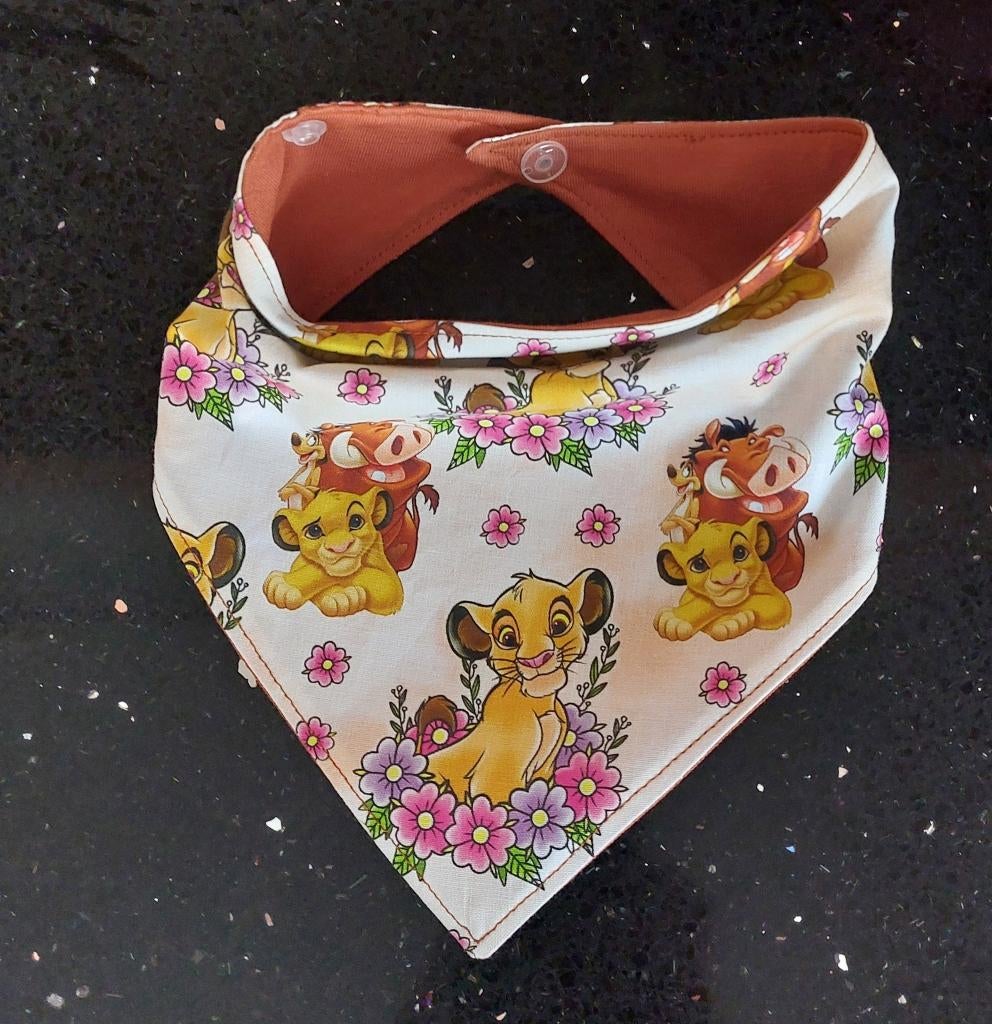Nieuw- Simba/ Lion King kwijlslab / baby bandana, Ophalen of Verzenden, Nieuw, Overige typen