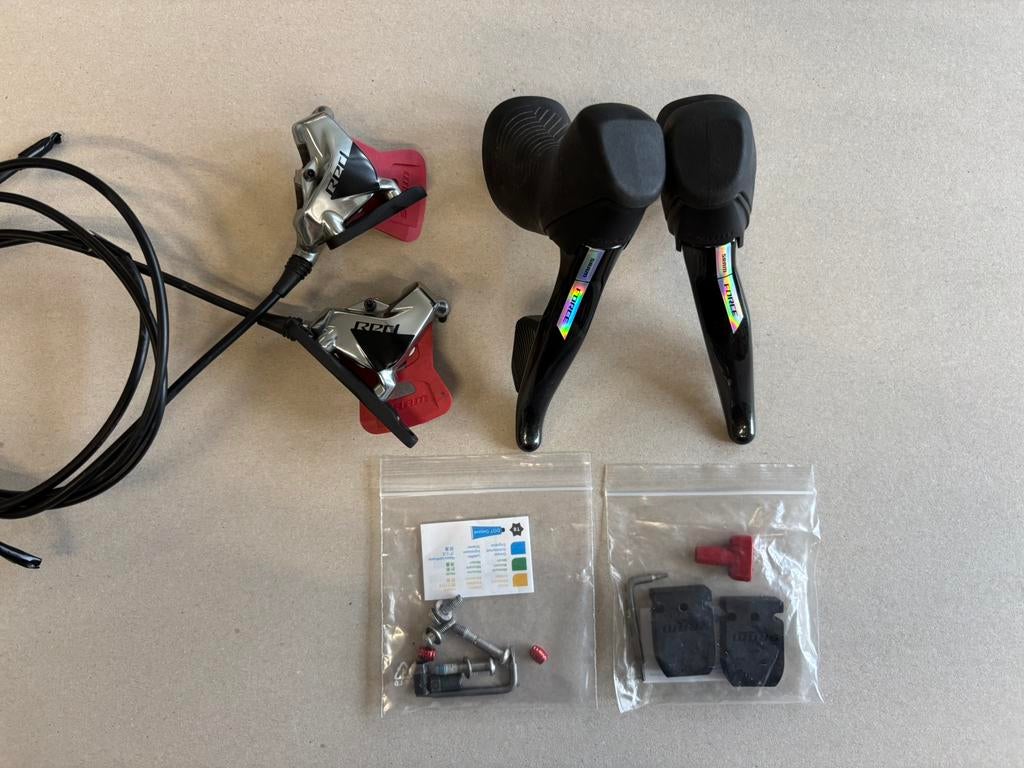Sram Force/Red shifter en callipers, Ophalen of Verzenden, Zo goed als nieuw