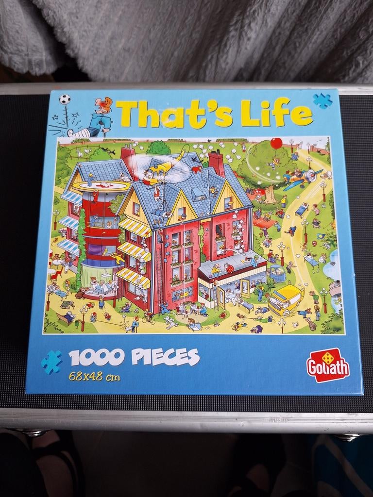 That's life puzzel ziekenhuis, Ophalen of Verzenden, 500 t/m 1500 stukjes, Zo goed als nieuw, Legpuzzel