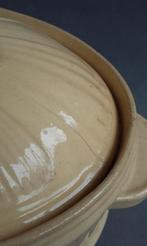 Omstreeks1880 VROEGE Pate Bak Pot Konijn Haas op het deksel, Ophalen of Verzenden