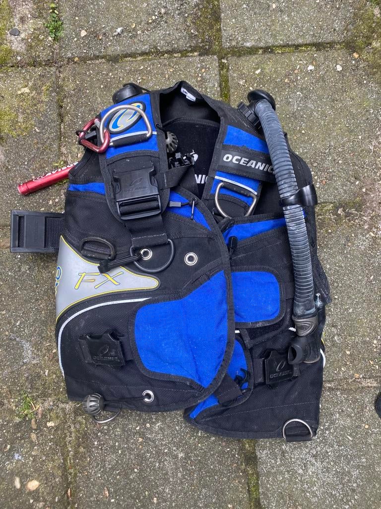 Oceanic duik BCD /trimvest - maat S/M, Ophalen, Gebruikt, Trimvest of Wing