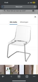 Ikea Tobias stoelen - 2 stuks, Huis en Inrichting, Stoelen, Kunststof, Twee, Overige kleuren, Ophalen of Verzenden