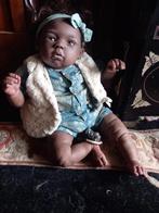 Reborn siliconen  met stoffen lijfje, Ophalen of Verzenden, Overige typen