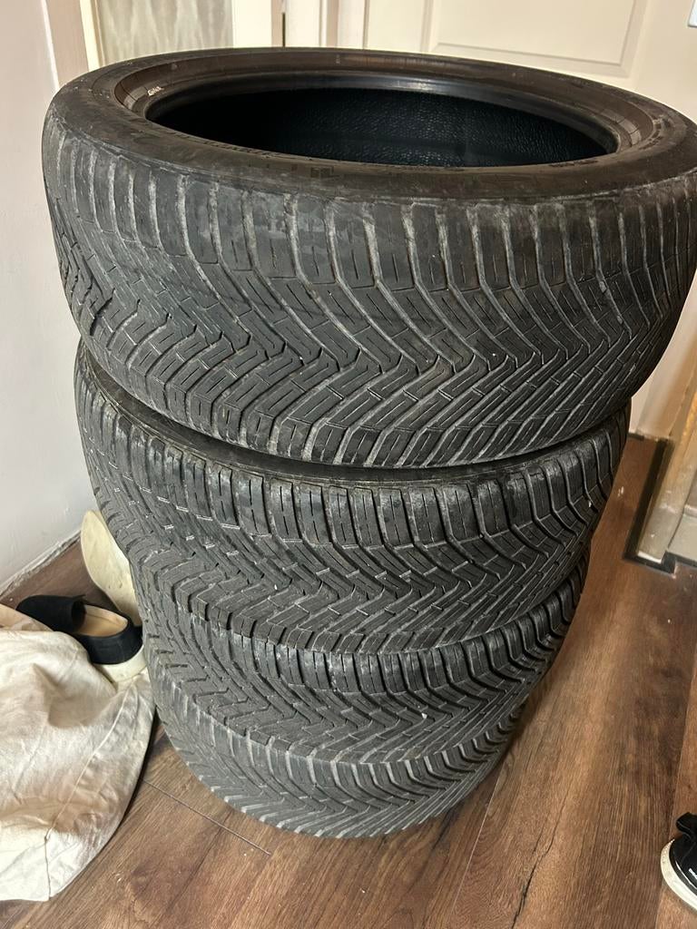 17 inch winterbanden Continental, Auto-onderdelen, Banden en Velgen, Ophalen, Gebruikt, 17 inch, Winterbanden