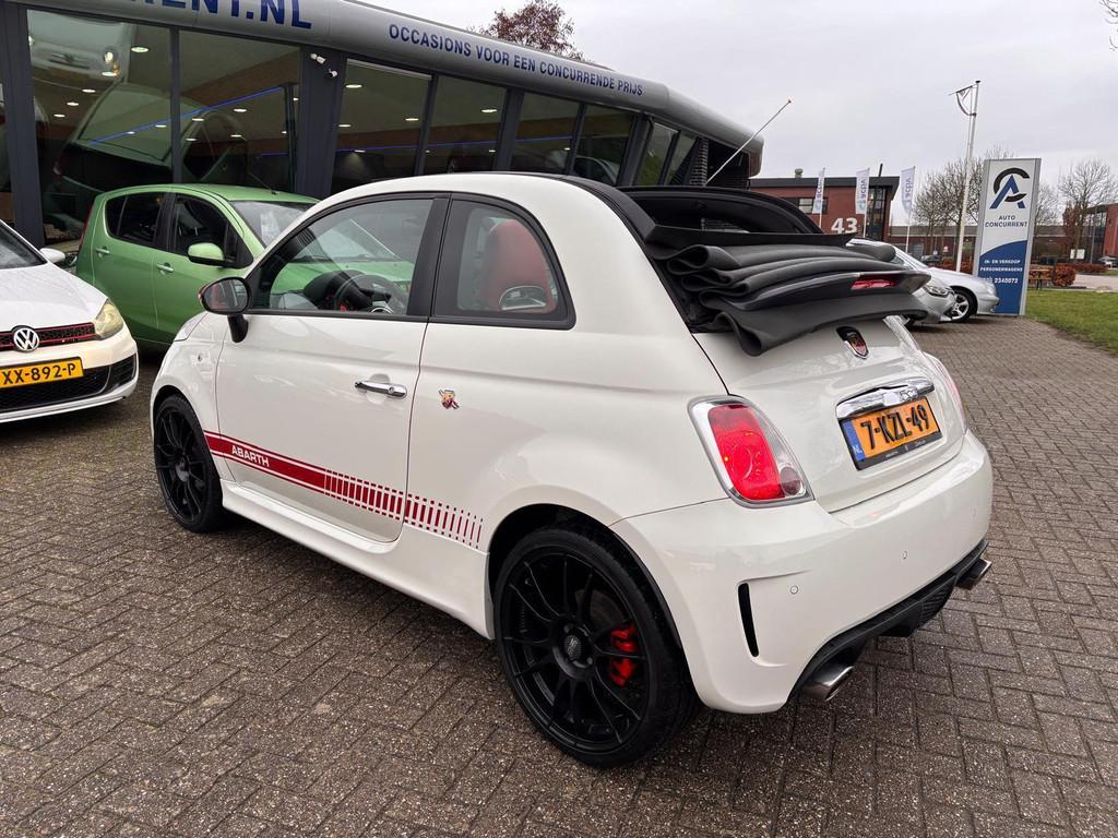 Fiat 500 C 1.4-16V Abarth, Cabrio Automaat, Leder, Carplay I, Euro 5, 15 km/l, 4 cilinders, Cabriolet