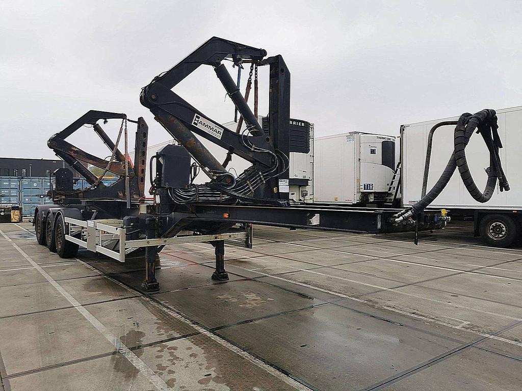 HAMMAR 160 S side loader, Auto's, Overige kleuren, Bedrijf, Geïmporteerd, Aanhangers en Opleggers