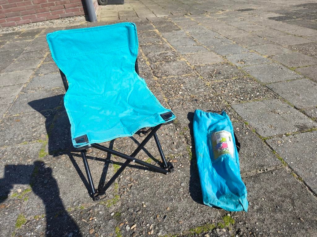 Kinder camping stoeltje, Ophalen of Verzenden, Gebruikt, Campingstoel