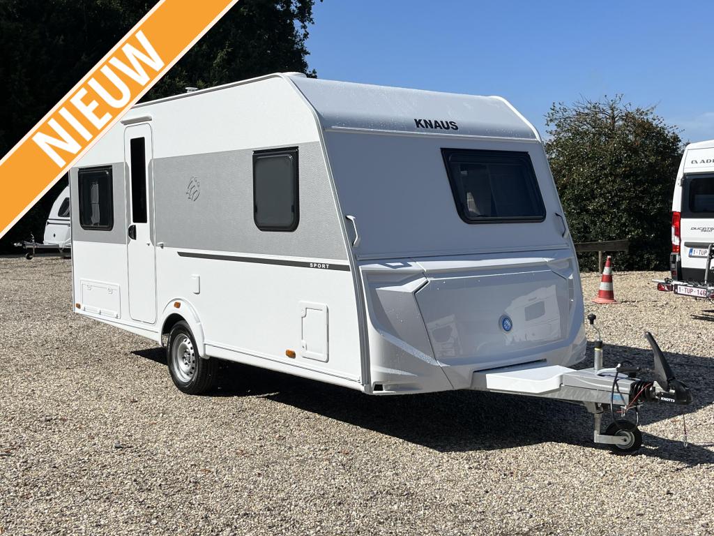 Knaus Sport 450 FU VOORJAARDEAL MODEL 2026 AKTIE, Caravans en Kamperen, Rondzit, Schokbreker, Bedrijf, Overige typen