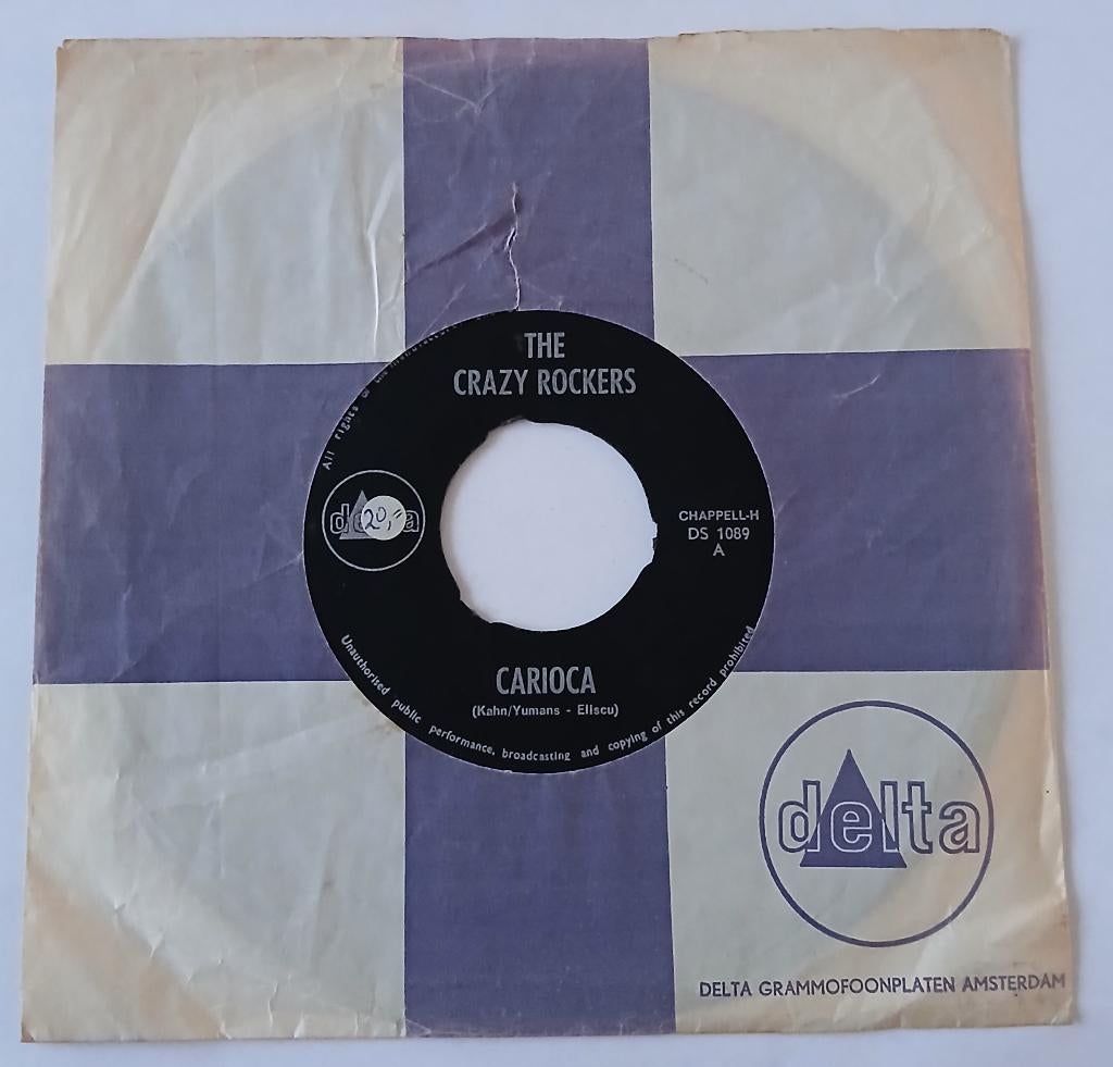 The Crazy Rockers - Carioca, Ophalen of Verzenden, Gebruikt, Pop, Single