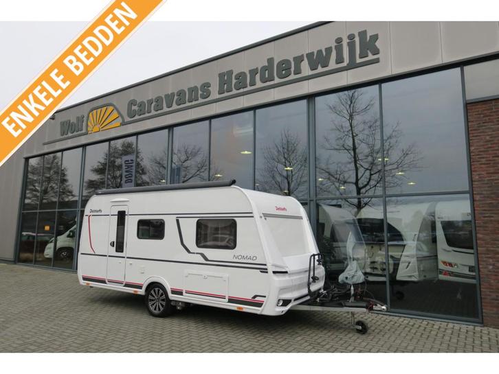 Dethleffs Nomad 460 EL Nu 3159,=euro Korting 2026, Caravans en Kamperen, Caravans, Bedrijf, tot en met 3, 1000 - 1250 kg, Standaardzit