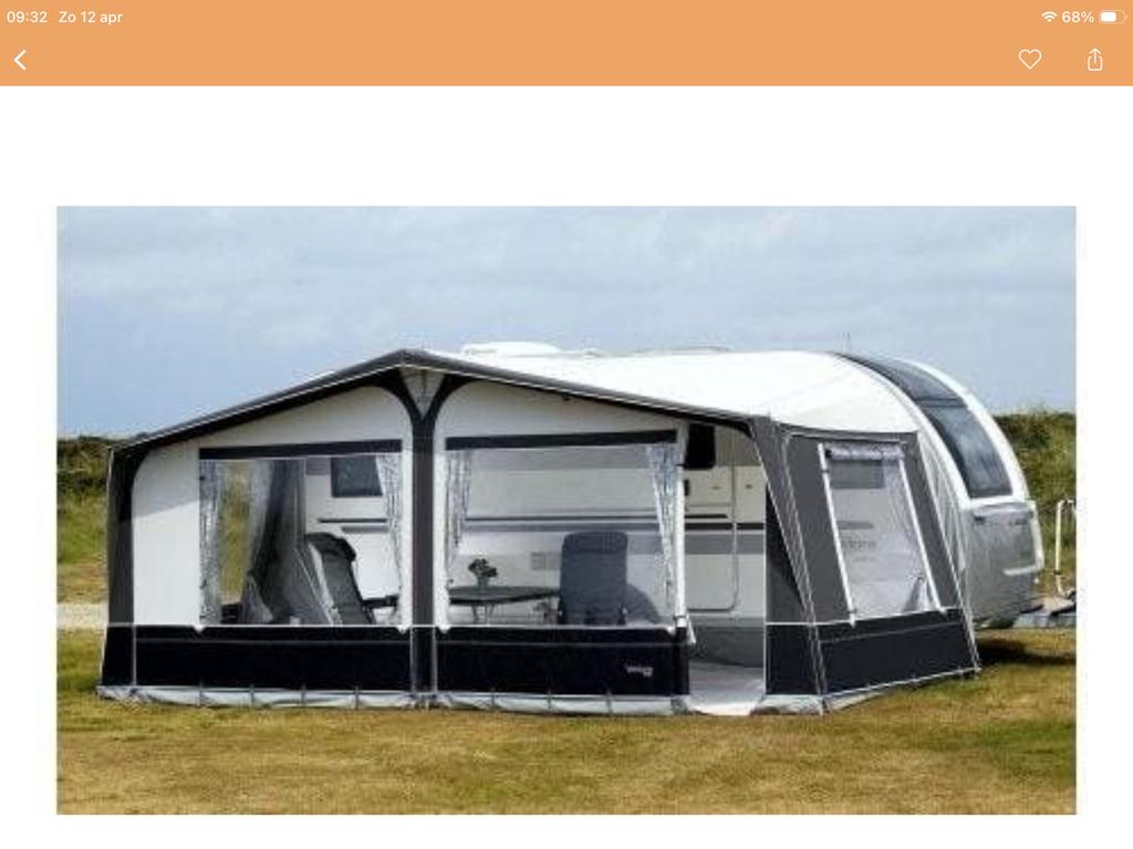 Isabella Ventura voortent A962/G18, Ophalen, Zo goed als nieuw, Ten Cate All Season 240g/m2, Isabella