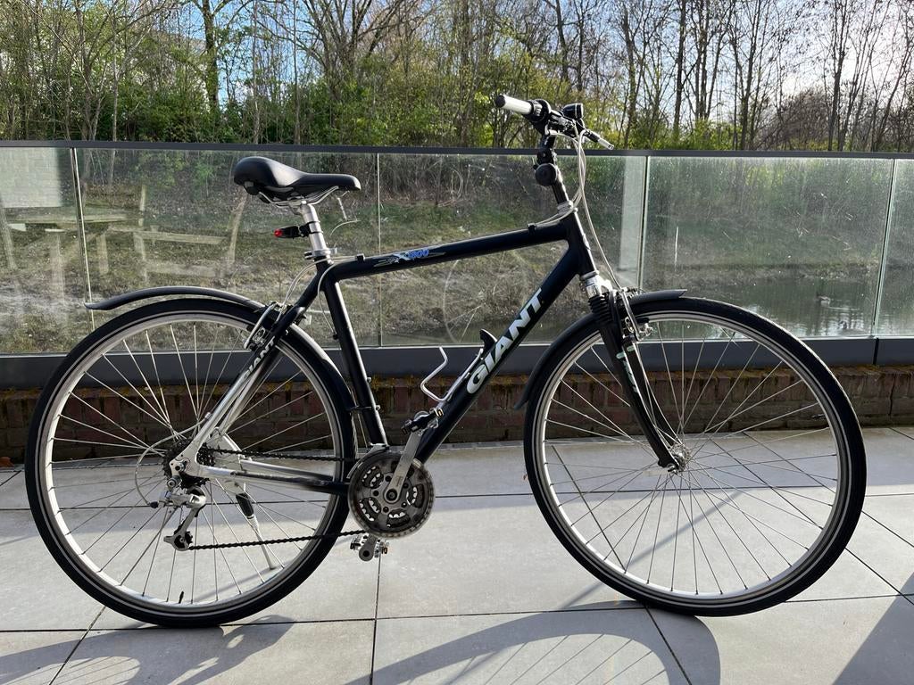Giant herenfiets 21,5 inch, Fietsen en Brommers, Fietsen | Heren | Herenfietsen, Ophalen, Gebruikt, Versnellingen, Giant