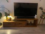 Mango houten tv meubel,, Ophalen, 150 tot 200 cm, Zo goed als nieuw, Minder dan 100 cm