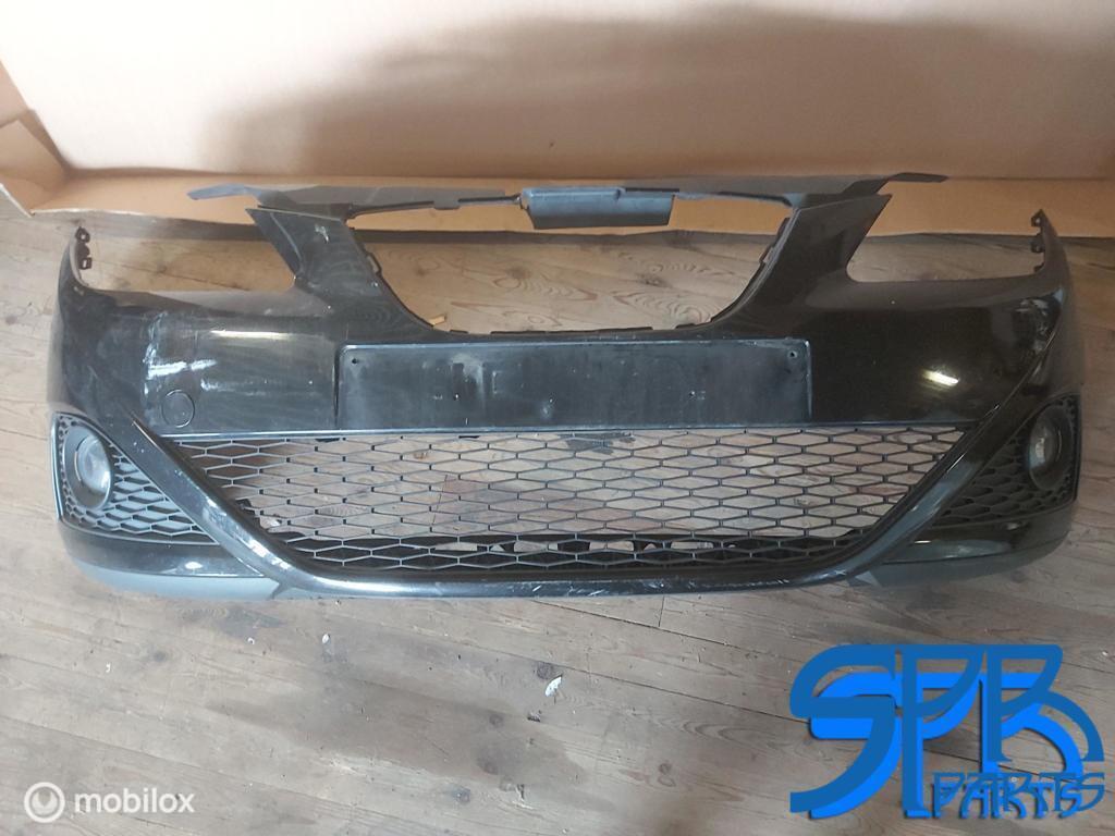 SEAT IBIZA 6J Voorbumper BUMPER MISTLAMPEN SPOILER ROOSTER, Gebruikt, Voor, Ophalen of Verzenden, Bumper