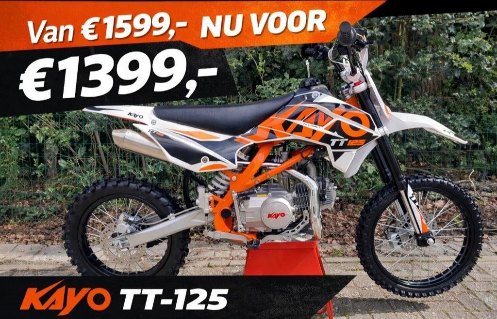 Kayo TT-125 !!!, Ophalen, Kayo, 125 cc, Pitbike