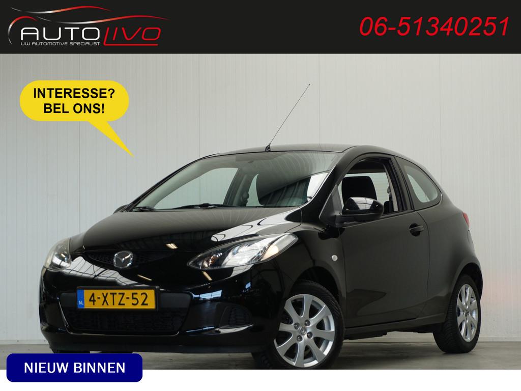 Mazda 2 1.3 S AIRCO EL. RAMEN SPIEGELS. TREKHAAK etc. SUPER, Auto's, Mazda, Voorwielaandrijving, Stof, Gebruikt, 4 cilinders