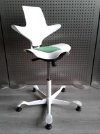 1x HAG Capisco Puls 8010 (Medium) (Wit/Groen), Nieuw!, Huis en Inrichting, Bureaustoelen, https://www.flokk.com/nl/netherlands/hag