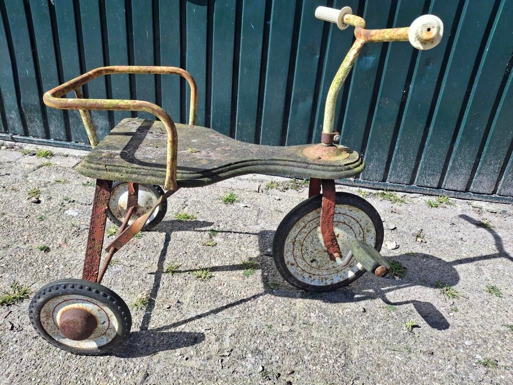 Oud kinderfietsje, Ophalen, Gebruikt