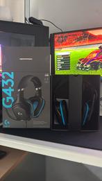 Logitech G G432 7.1 Surround Sound Wired Gaming Headset, Ophalen of Verzenden, Op oor (supra aural), Overige merken, Surround