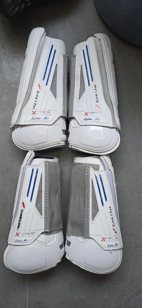 Zandona limited edition cross beschermers eventing Wit L, Ophalen of Verzenden, Zo goed als nieuw, Rijden