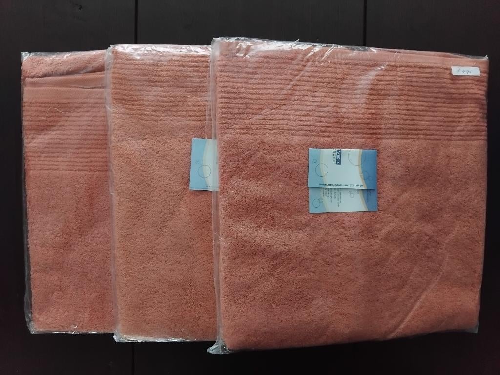 BADLAKENS  (3 stuks), Huis en Inrichting, Badkamer | Badtextiel en Accessoires, Nieuw, Ophalen of Verzenden