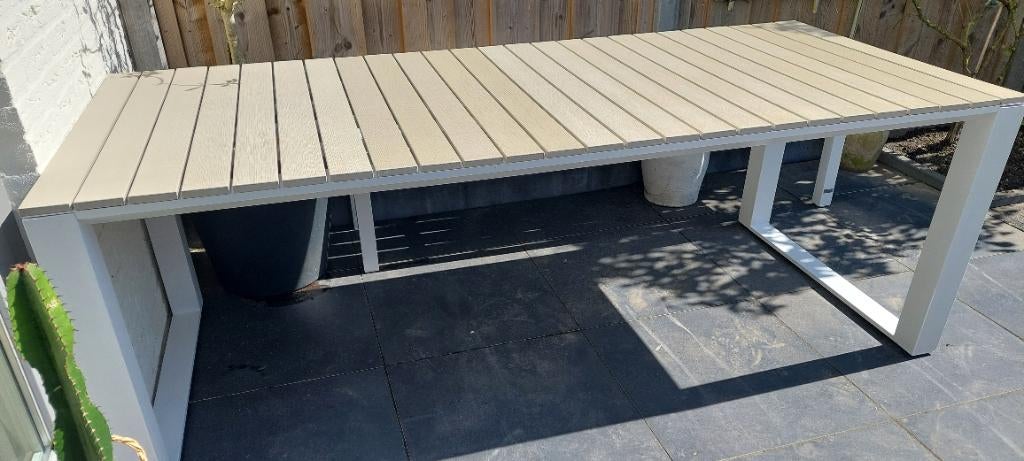 Buitenhof tuintafel, Ophalen, Gebruikt, Rechthoekig