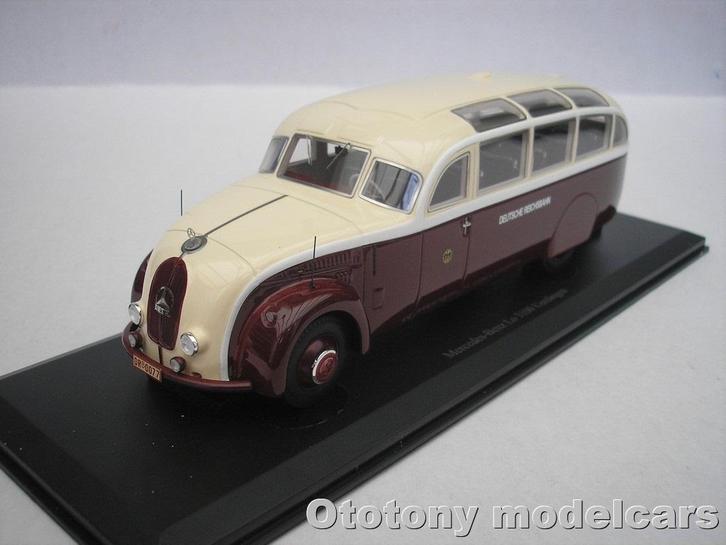 Mercedes Benz Lo 3100 Bus Uerdingen 1935 1/43 Autocult, Hobby en Vrije tijd, Modelauto's | 1:43, Nieuw, Auto, Overige merken, Ophalen of Verzenden