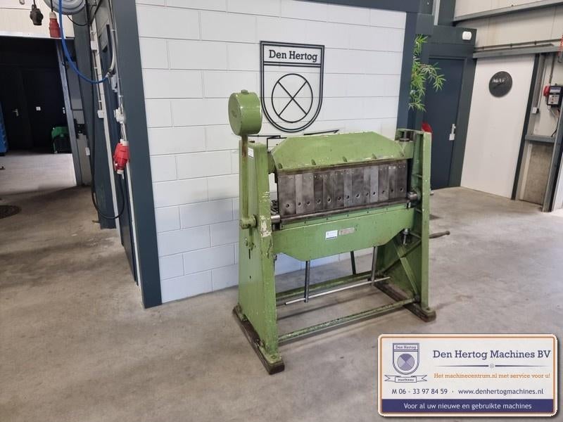 JORG 3402 vingerzetbank met hoge vingers 21cm zetbanken 1m, Ophalen, Gebruikt