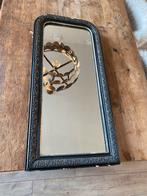 Antieke spiegel met bewerkte lijst, Ophalen, Rechthoekig, 50 tot 100 cm, 100 tot 150 cm