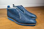 Floris van Bommel halfhoge herenschoenen maat 9,5 / 44, Ophalen, Blauw, Floris van Bommel, Zo goed als nieuw