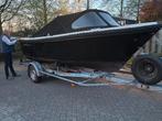 Sloep Admiral 5.75 met trailer, Watersport en Boten, Ophalen, 10 tot 30 pk, Gebruikt, 3 tot 6 meter
