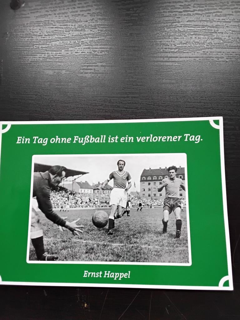 ERNST HAPPEL, Verzamelen, Ophalen of Verzenden, Buitenlandse clubs, Poster, Plaatje of Sticker