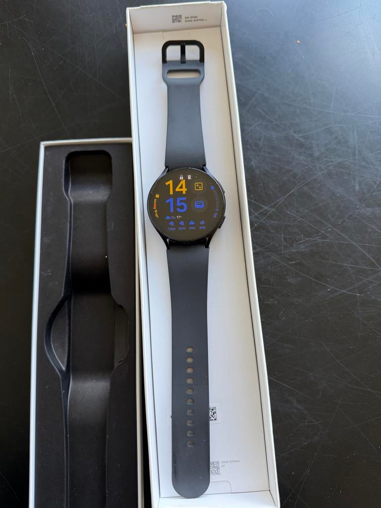 Samsung Galaxy Watch 6 Classic 45mm Zwart, Afstand, Zwart, Ophalen of Verzenden, Zo goed als nieuw