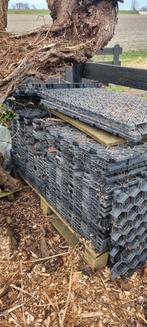 Splitplaten, Ophalen of Verzenden, Steen of Klei, 15 m² of meer, Dakpannen