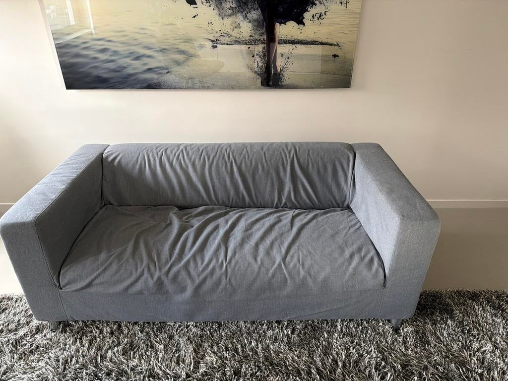 IKEA bankje 180x85 cm - Grijs, Gebruikt, 150 tot 200 cm, Tweepersoons, 75 tot 100 cm