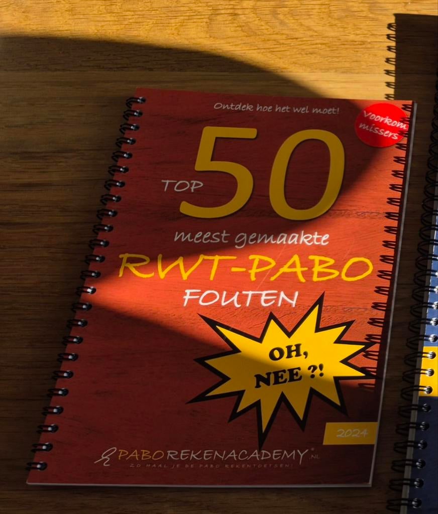 RWT Pabo - Top 50 meest gemaakte fouten, Overige vakken, Nieuw, Ophalen of Verzenden, Pabo academy