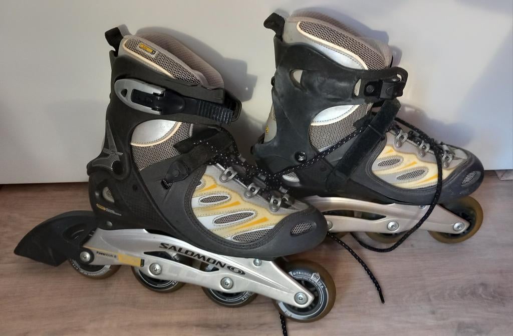 Salomon inline skates maat 41 - snelsluiting defect, Sport en Fitness, Schaatsen, Ophalen