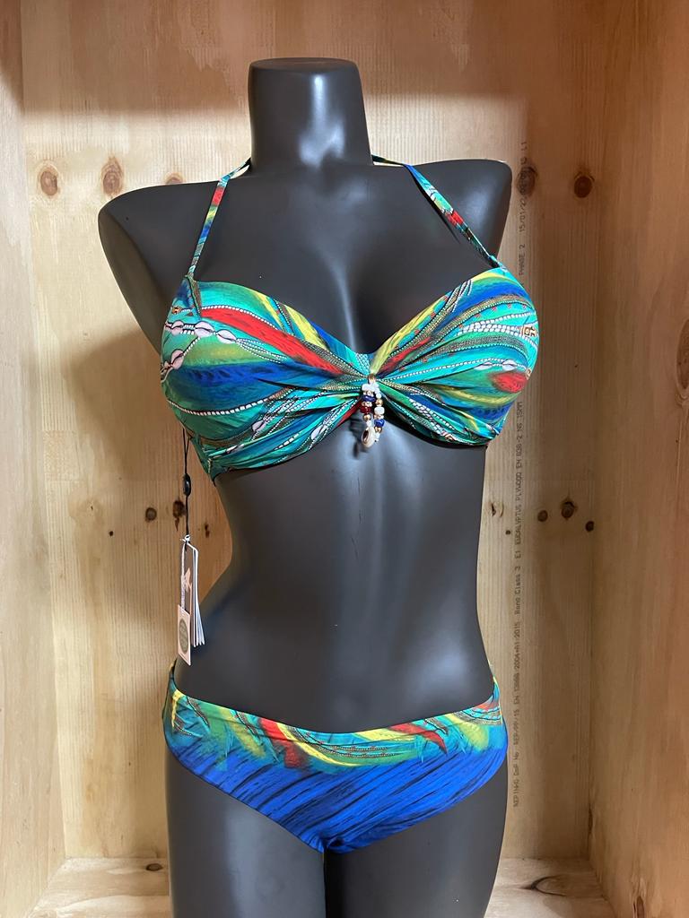 Magistral halter bikini maat 38b, Verzenden, Nieuw, Blauw, Bikini