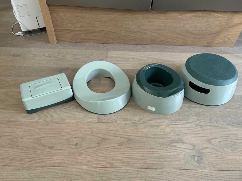 Complete zindelijkheidstraining set: potje, wc-verkleiner, k, Ophalen, Gebruikt
