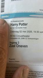 Kaarten Harry Potter 2 MEI avondvoorstelling, Twee personen, Mei