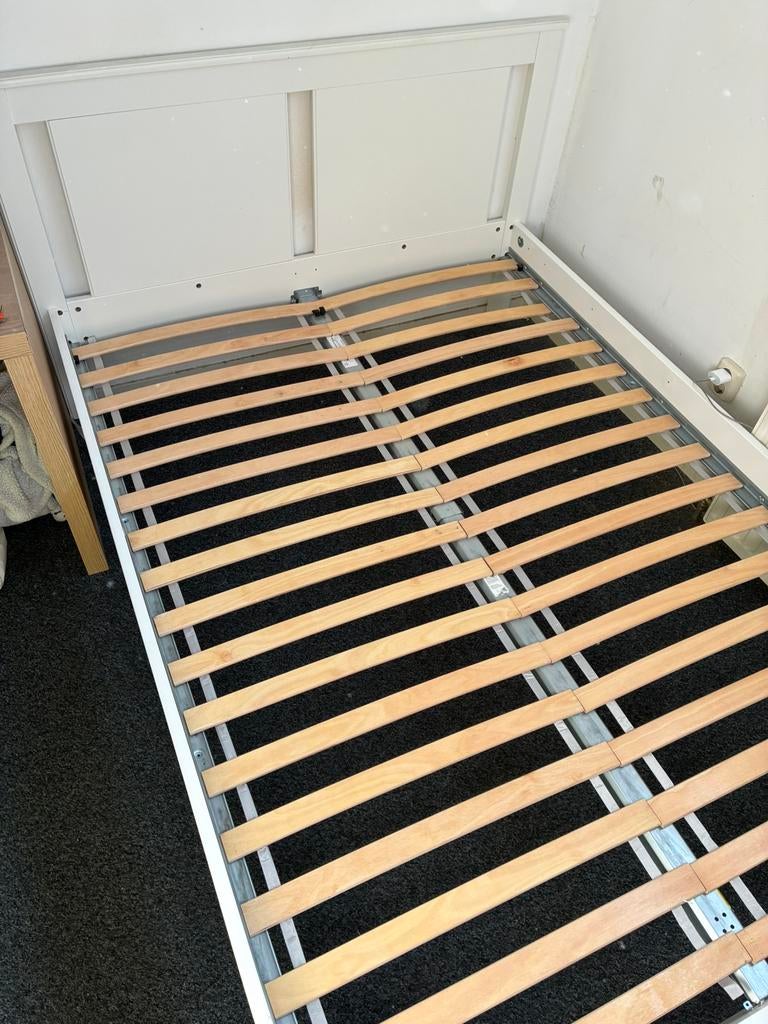 Ikea twijfelaarbed 140x200 cm, Huis en Inrichting, Slaapkamer | Matrassen en Bedbodems, Ophalen, Gebruikt, 140 cm, Twijfelaar