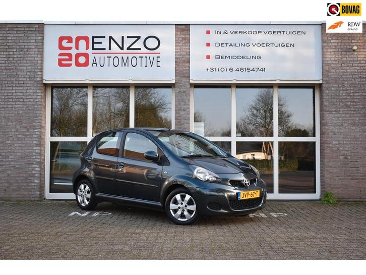 Toyota Aygo 1.0-12V Aspiration Green Navigator 1e eigenaar A, Auto's, Toyota, Bedrijf, Te koop, Aygo, ABS, Airbags, Airconditioning