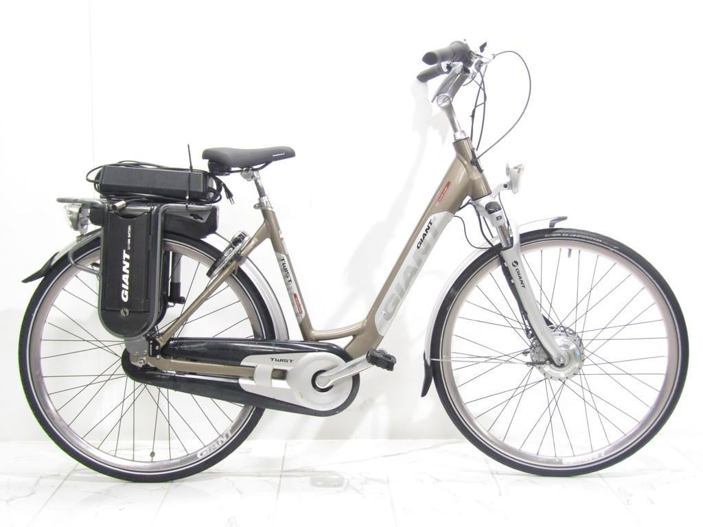 Giant Twist bruin dames 51cm 28inch, Fietsen en Brommers, Elektrische fietsen, Gebruikt, Giant, 51 tot 55 cm