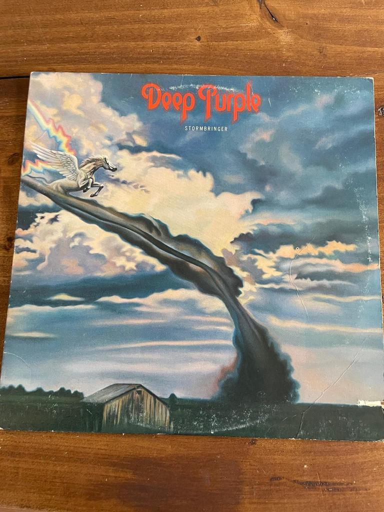 Deep Purple - Stormbringer Amerikaanse Druk, Cd's en Dvd's, Vinyl | Hardrock en Metal, Ophalen of Verzenden, Gebruikt