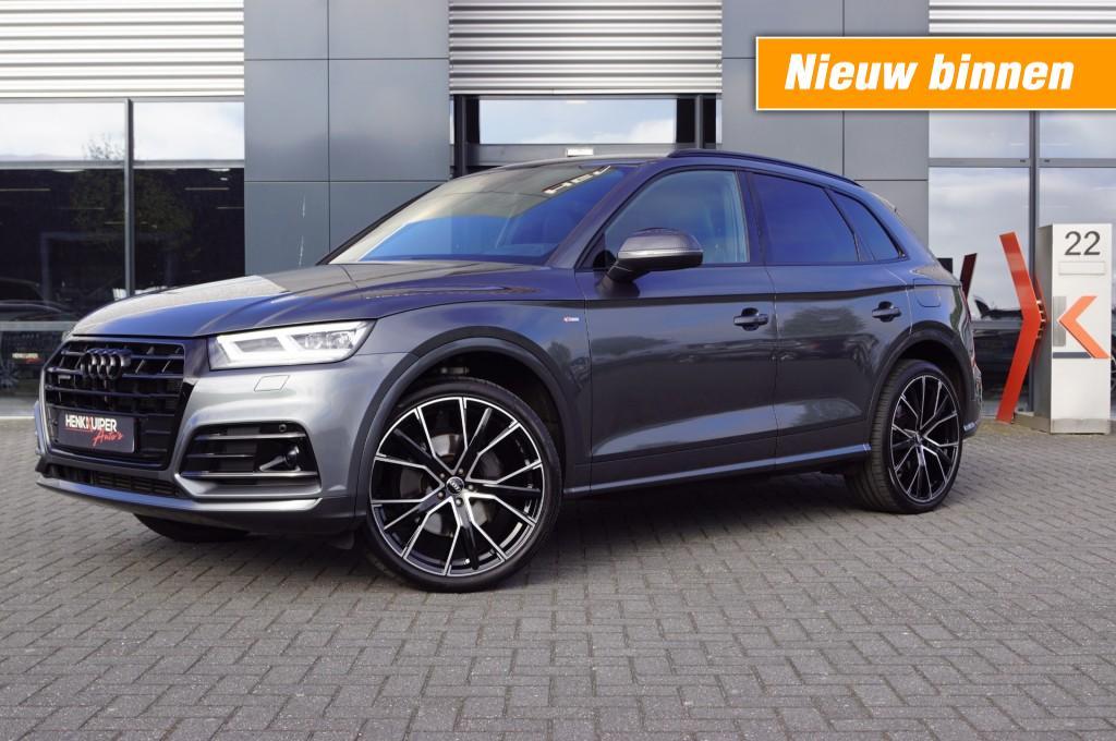 Audi Q5 55 TFSI e quattro Competition / Leer ruitmotief/ B&O, Auto's, Audi, Bedrijf, Q5, 4x4, ABS, Adaptive Cruise Control, Airbags