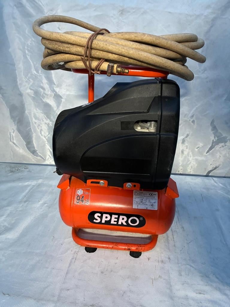 Paslode en Fini Spero Compressor 8 bar, 54 L/min, 1.5 HP, Doe-het-zelf en Verbouw, Compressors, Ophalen of Verzenden