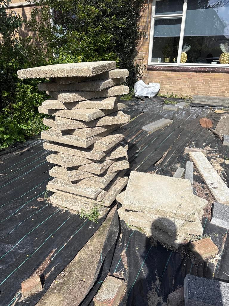 GRATIS  tegels en stenen Rheden, Ophalen, Gebruikt, Overige modellen, Overige typen