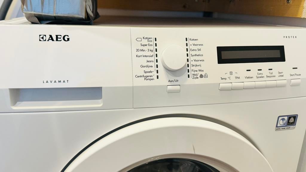AEG Lavamat Protex Wasmachine, Ophalen, Gebruikt, Voorlader, 85 tot 90 cm