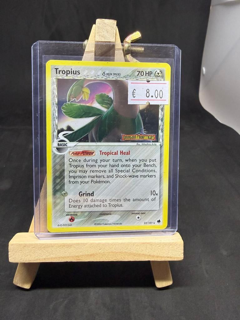 Tropius 23 holo exc, Ophalen of Verzenden, Zo goed als nieuw